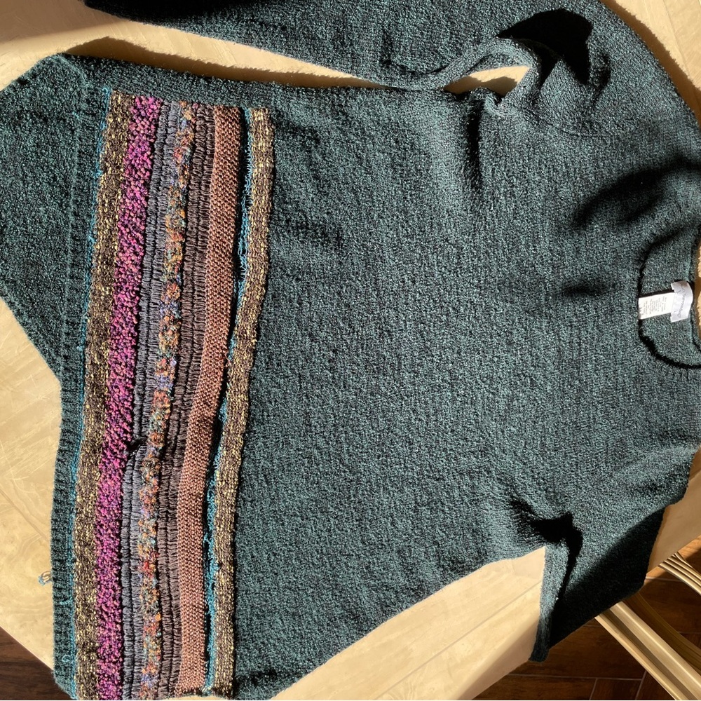 Soft Surroundings Asymmetrical Sweater